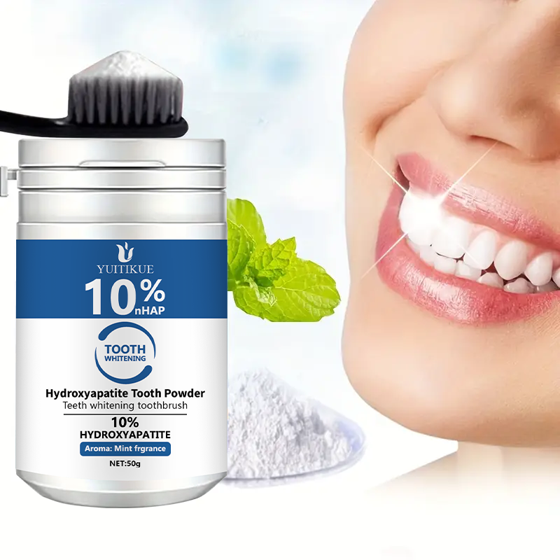 Teeth Whitening Co - YUTIKUE 10% nHAP poudre dentaire 50g-hydroxyapatite