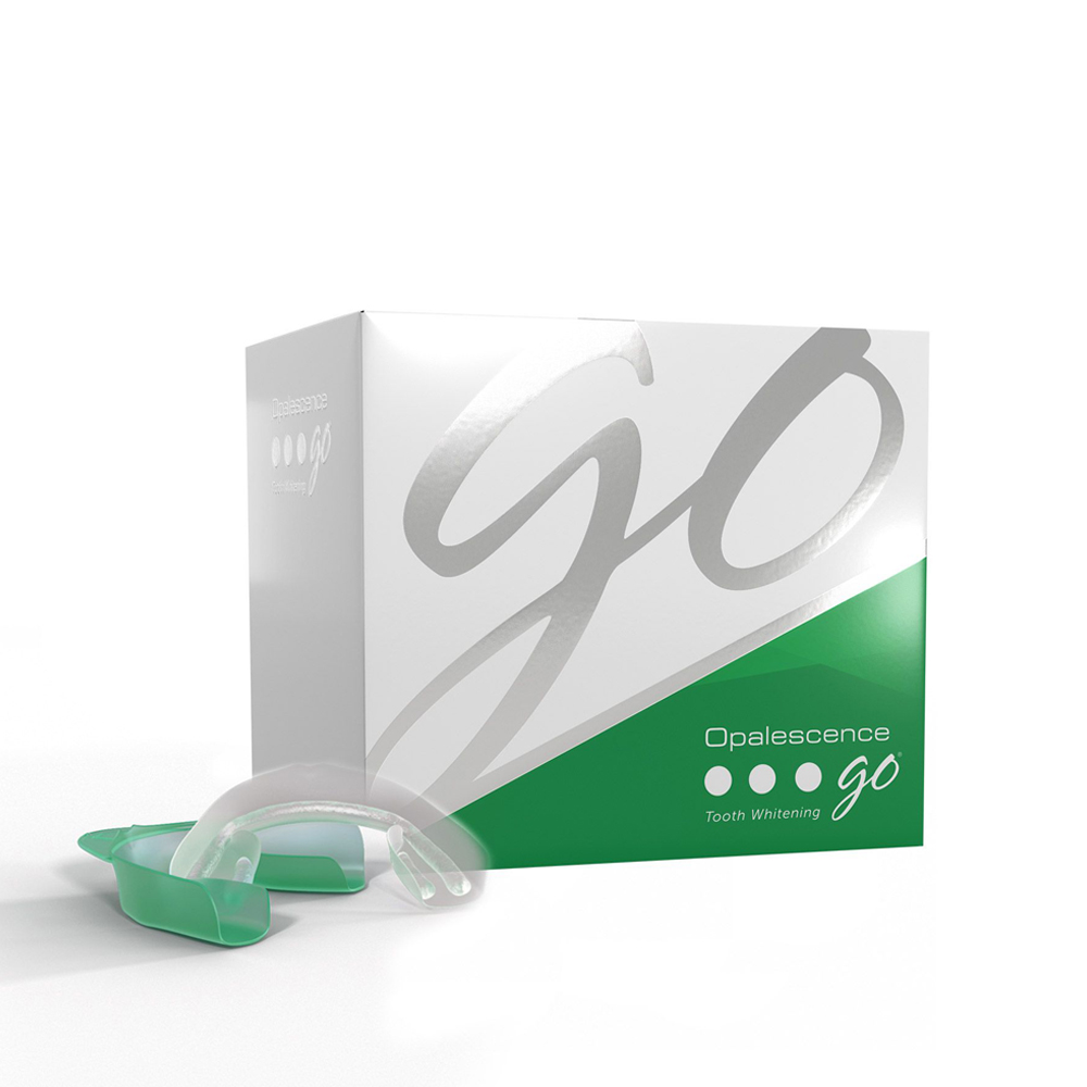 Teeth Whitening Mask - Opalsagesse Go-Bacs préremplis de peroxyde d'hydrogène