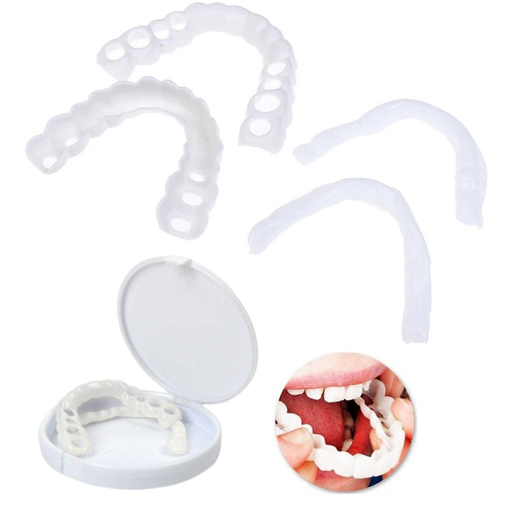 Teeth Whitening Mask - 4-6 paires de prothèses dentaires à