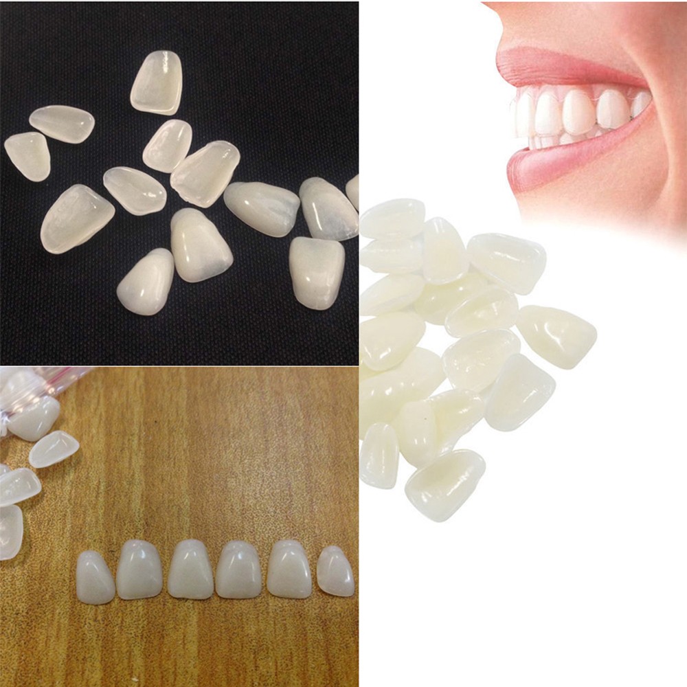 Teeth Whitening Mask - 70 pièces/paquet, facettes dentaires esthétiques blanchissantes