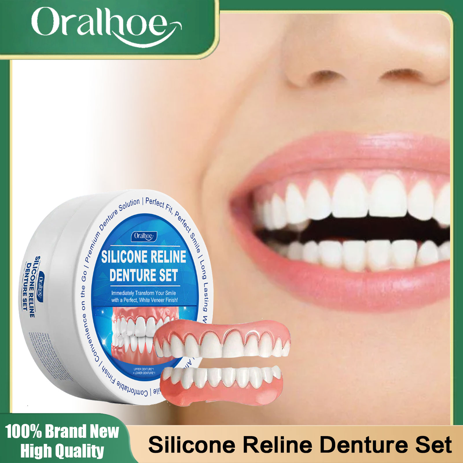 Prothèses dentaires en silicon - Teeth Whitening Mask avis et prix