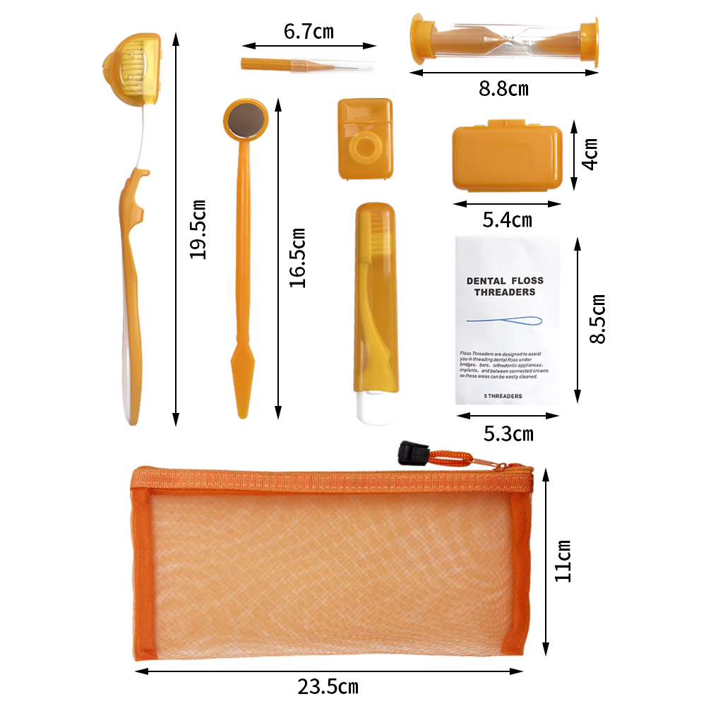 Kit de brosses de soins dentai - Teeth Whitening With Braces avis et prix
