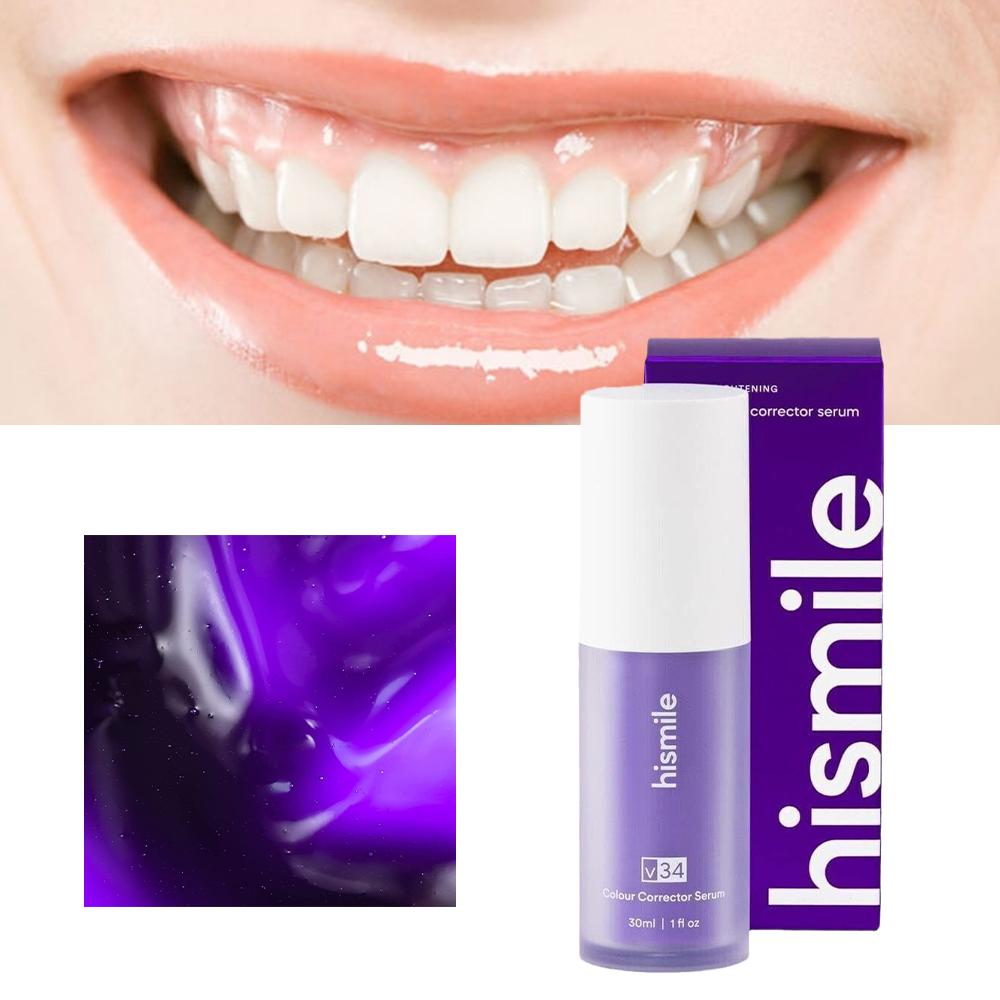 Hismile V34 Dentifrice éclairc - Teeth Whitening Foam avis et prix