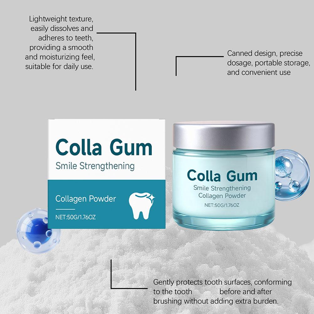 Poudre de Gomme au Collagène F - Teeth Whitening Co avis et prix