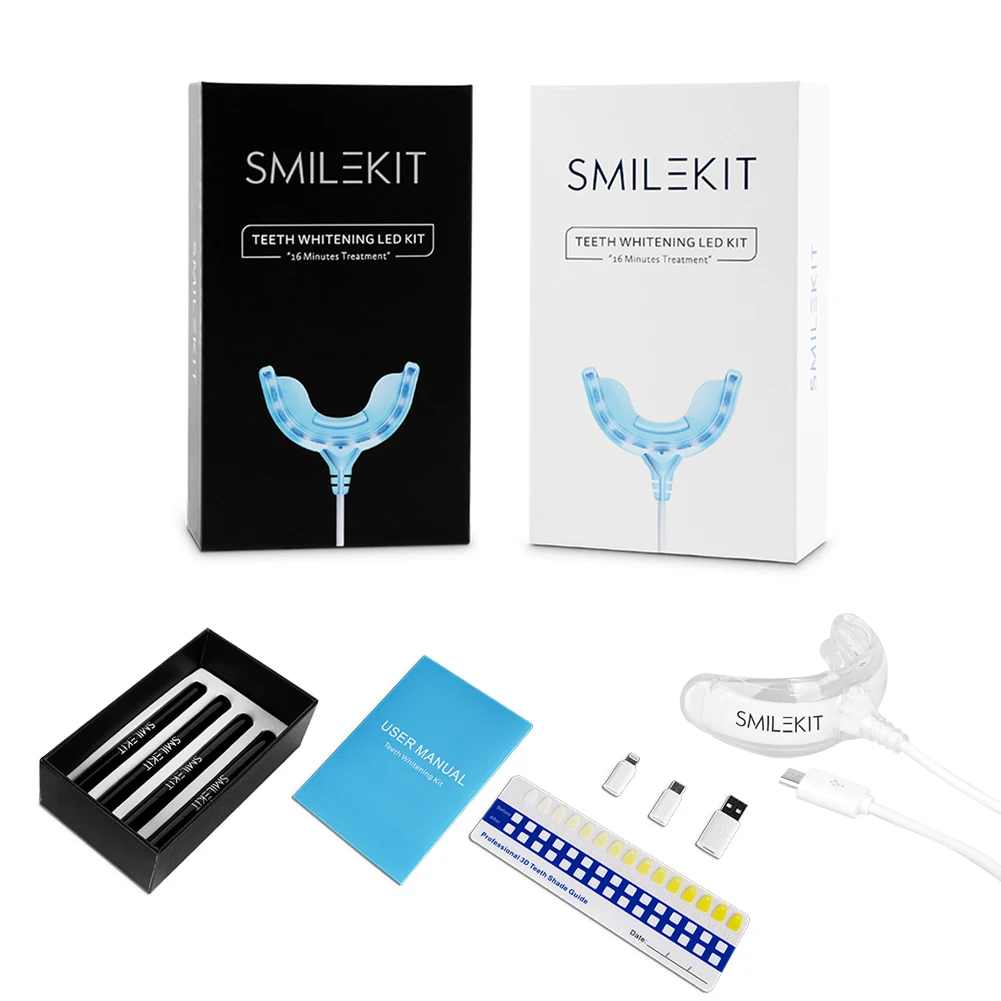Kit de blanchiment des dents à - Teeth Whitening Led Kit avis et prix