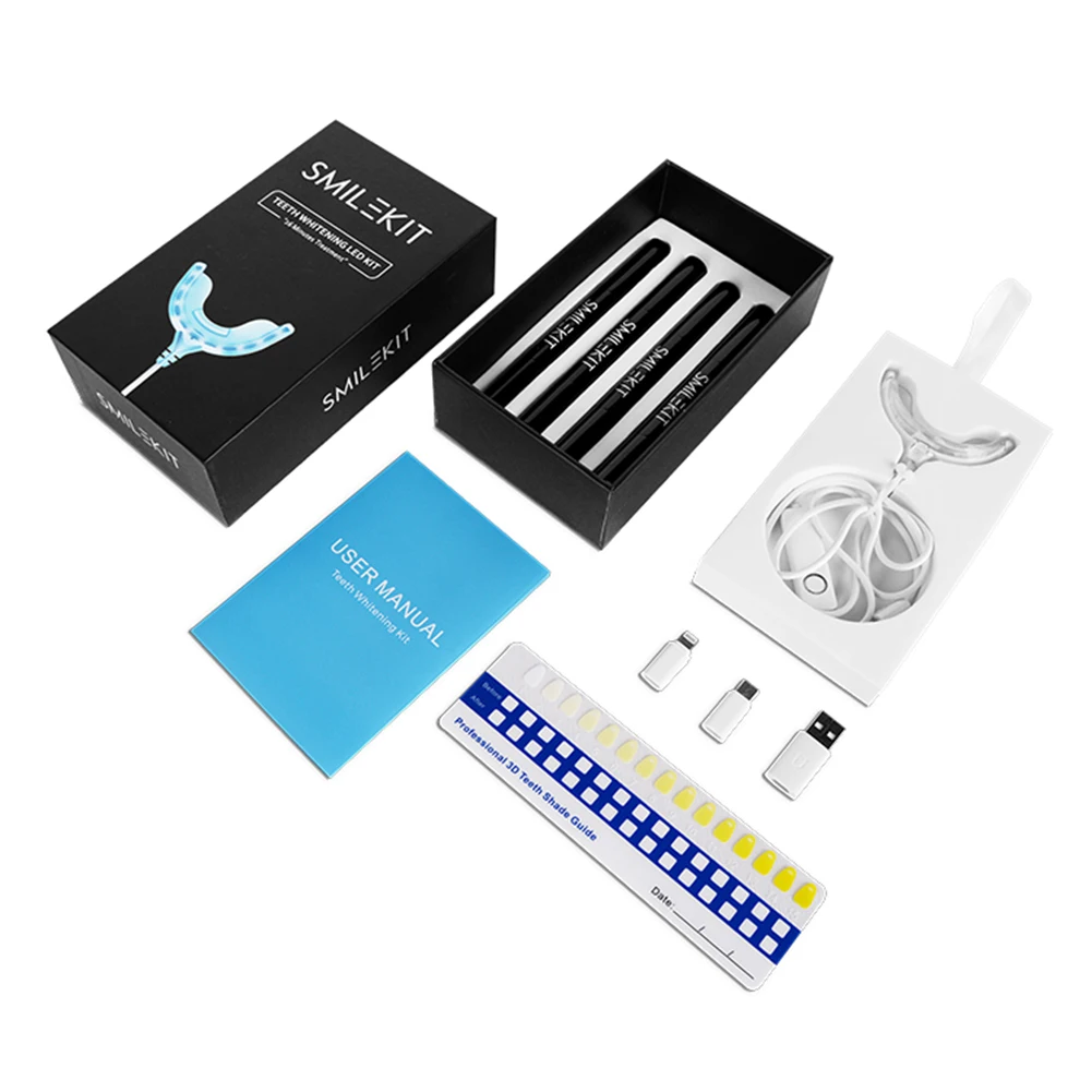 Kit de blanchiment des dents à - Teeth Whitening Led Kit avis et prix