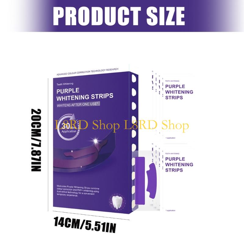 L8RD 7/14 paires bandes éclair - Teeth Whitening Quick avis et prix
