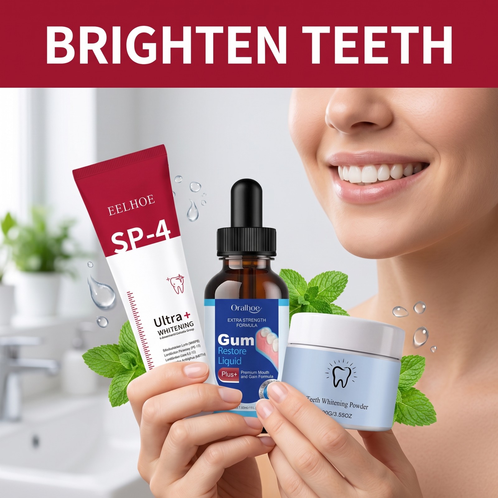 Kit de Soins Bucco-Dentaires C - Teeth Whitening Co avis et prix
