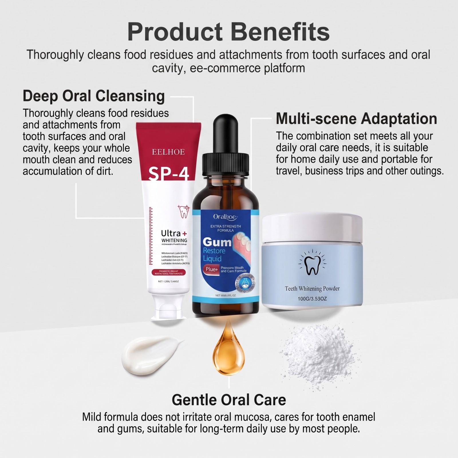 Kit de Soins Bucco-Dentaires C - Teeth Whitening Co avis et prix