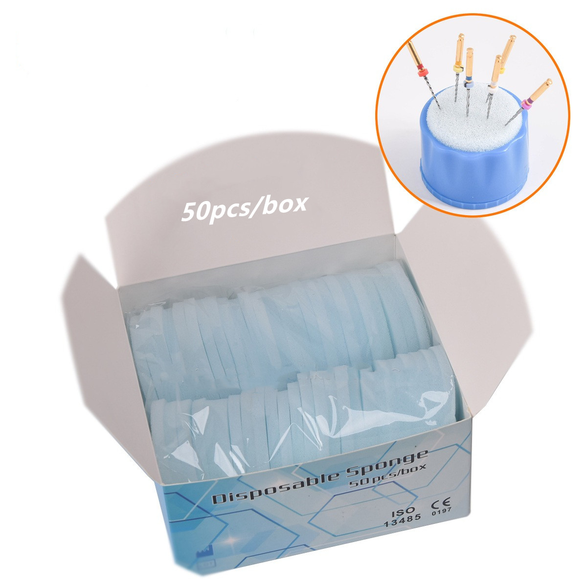 Tampon éponge jetable, 50 pièc - Teeth Whitening Foam avis et prix