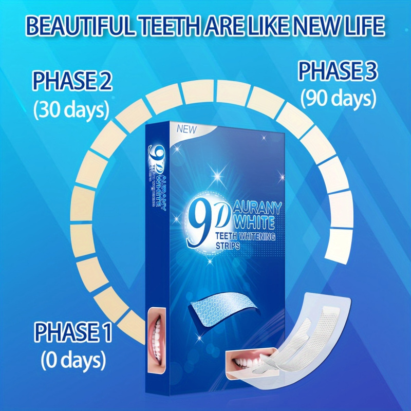21 paires de bandes de blanchi - Teeth Whitening Results avis et prix