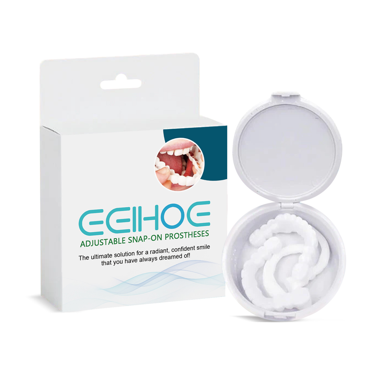 ​ EELHOE placages dents Snap o - Teeth Whitening Mask avis et prix