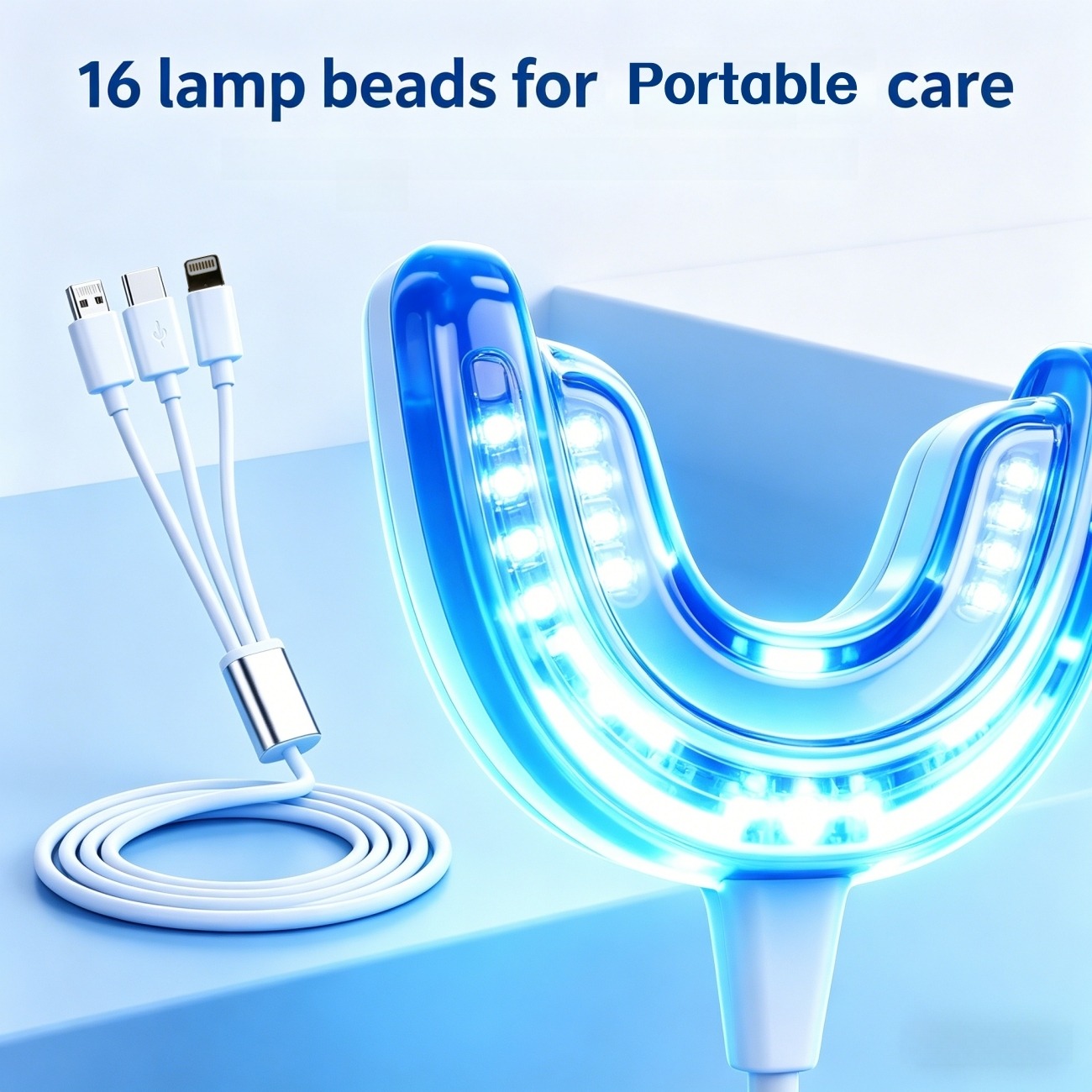 Kit de blanchiment des dents p - Teeth Whitening Led Kit avis et prix