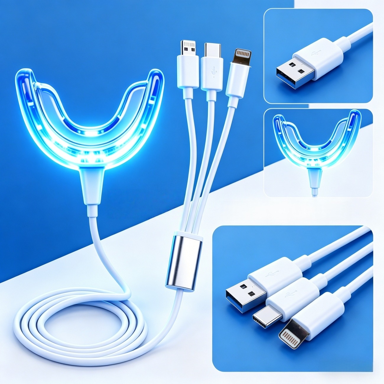 Kit de blanchiment des dents p - Teeth Whitening Led Kit avis et prix