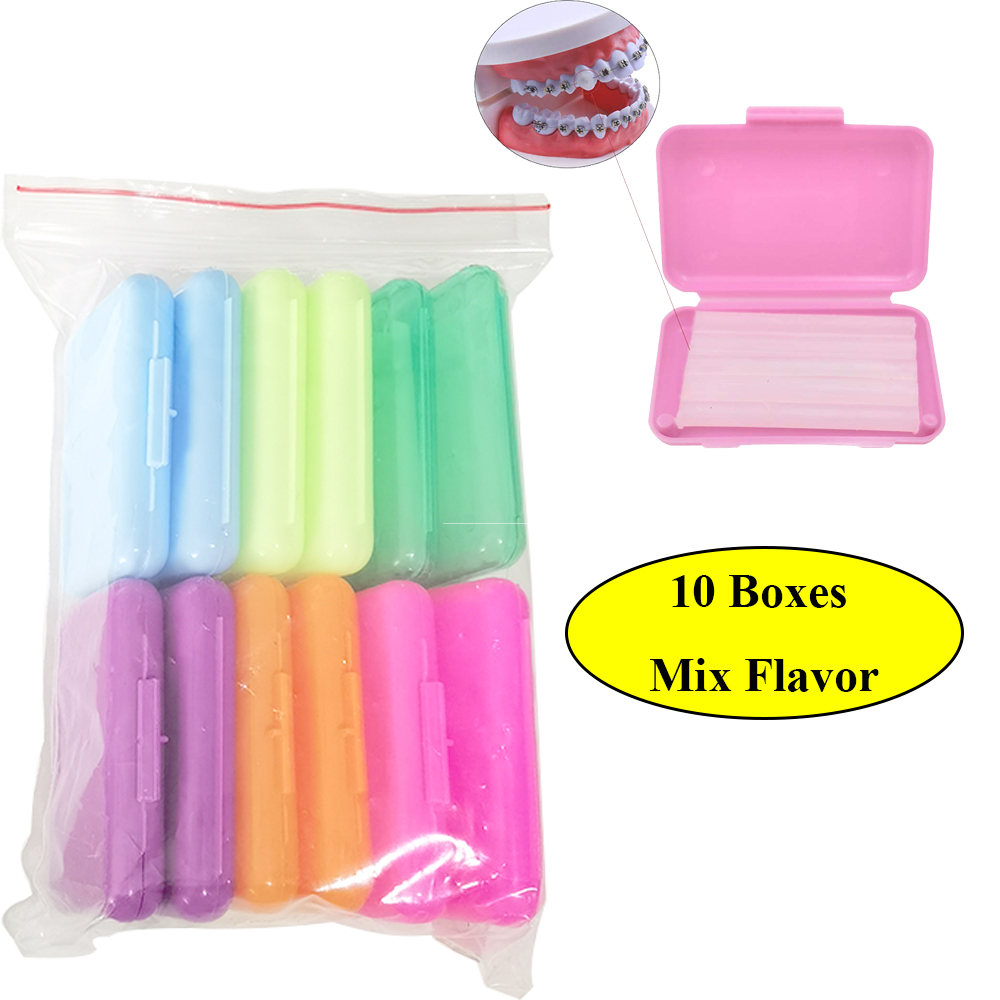 10 boîtes de cire de soulageme - Teeth Whitening With Braces avis et prix