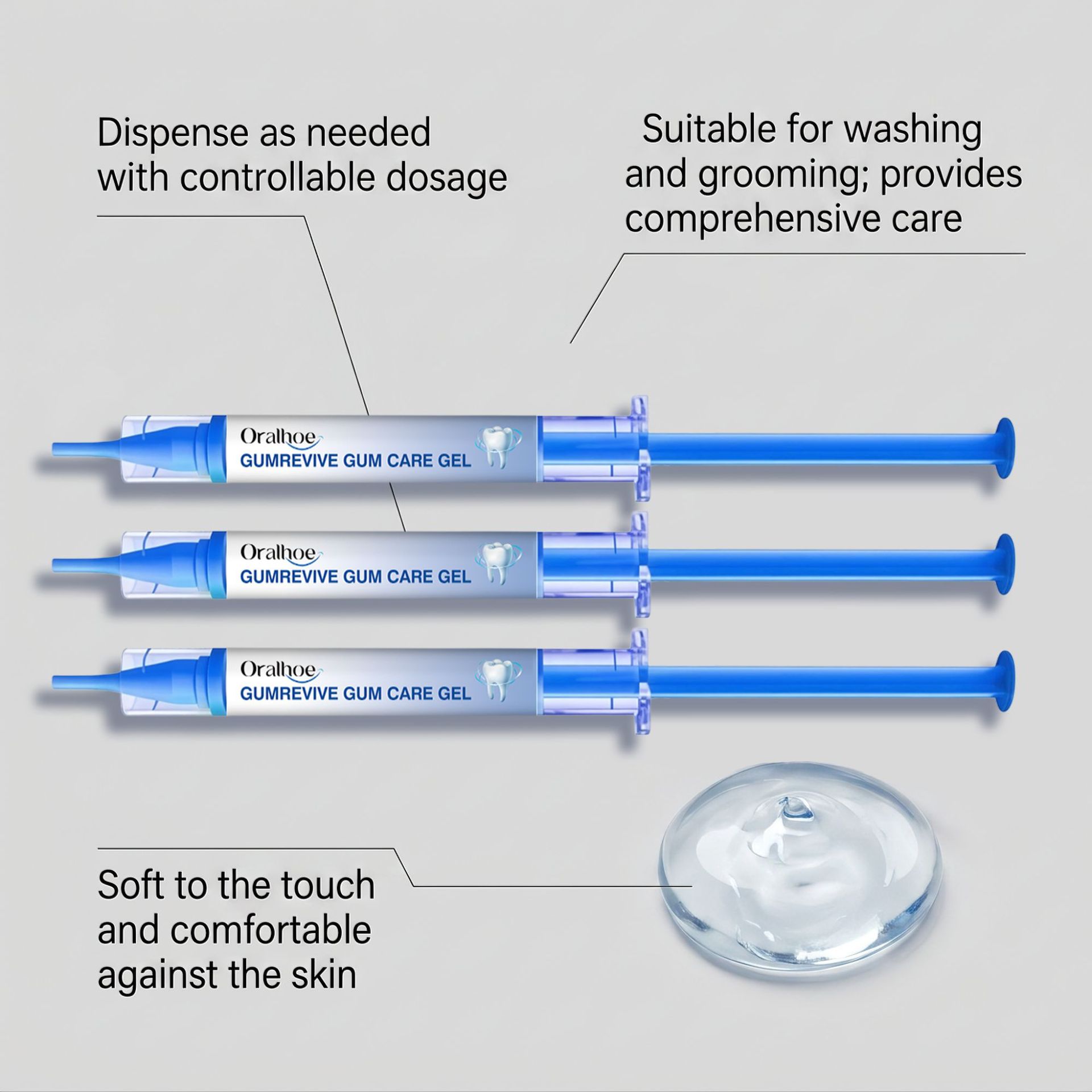 Gel de soin buccal, kit de ser - Teeth Whitening Foam avis et prix