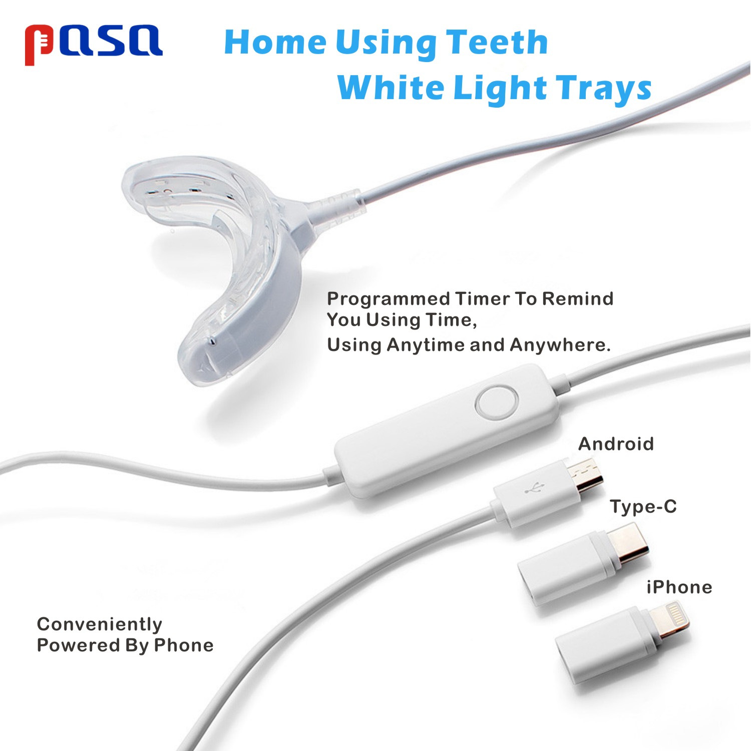 Kit portable de blanchiment de - Teeth Whitening Led Kit avis et prix