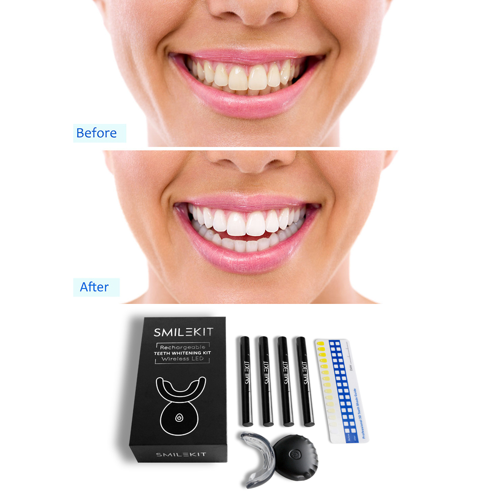 Kit de blanchiment des dents é - Teeth Whitening Led Kit avis et prix