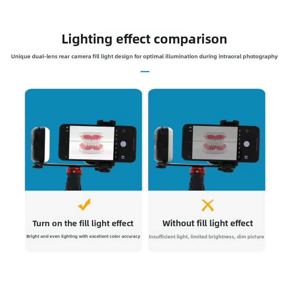 Lumière de photographie dentai - Teeth Whitening Led Kit avis et prix