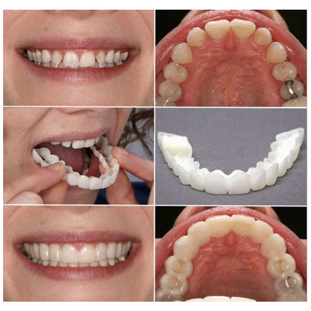 2 paires de prothèses dentaire - Teeth Whitening Mask avis et prix